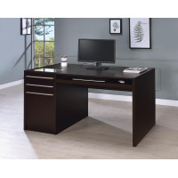 Coaster Furniture 800982 Halston 3-drawer Connect-it Office Desk Cappuccino